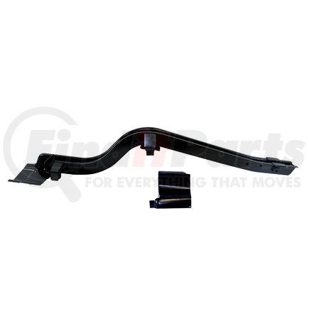 United Pacific 110285 Frame Rail - Driver Side, Full, Rear, for 1964.5-1970 Ford Mustang, Convertible