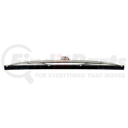 United Pacific 110305 Windshield Wiper Blade - 12", Wrist Type, Polished, Stainless Steel