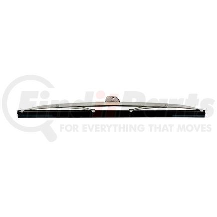 United Pacific 110304 Windshield Wiper Blade - 12", Wrist Type, Polished, Stainless Steel