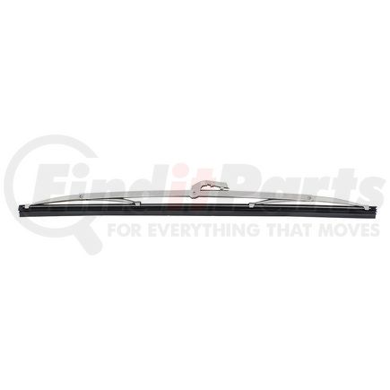 UNITED PACIFIC 110424 - windshield wiper blade - 15" bayonet type polished stainless steel wiper blade | bayonet type polished stainless steel wiper blade