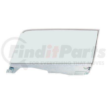 United Pacific 110611 Door Glass - Driver Side, Tinted, Assembly, for 1964.5-66 Ford Mustang, Coupe