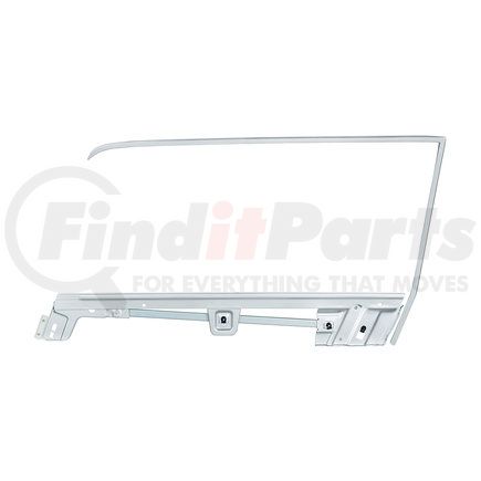 United Pacific 110633 Door Mirror Frame - Driver Side, for 1967-68 Ford Mustang Coupe