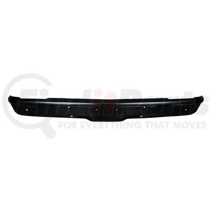 United Pacific 110719 Bumper - Black, EDP Coated, Front, with Parking Light Recesses, with Pre-Drilled License Plate Mounting Holes, for 1967-1972 GMC Truck