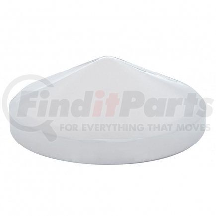 UNITED PACIFIC 20190 - axle hub cap - rear, 8 1/4" stainless pointed | 8.25" stainless pointed rear hub cap