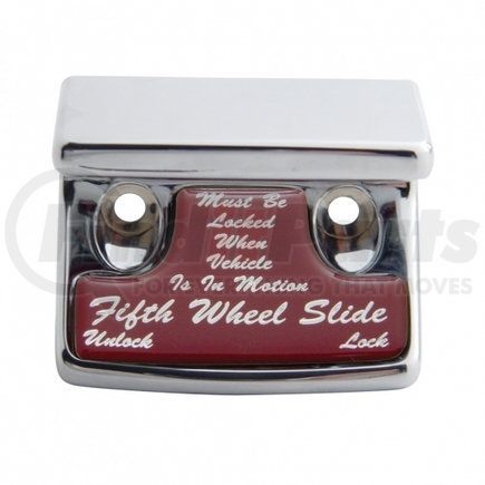 United Pacific 21024 Dash Switch Cover - Switch Guard, "Fifth Wheel", Red Sticker