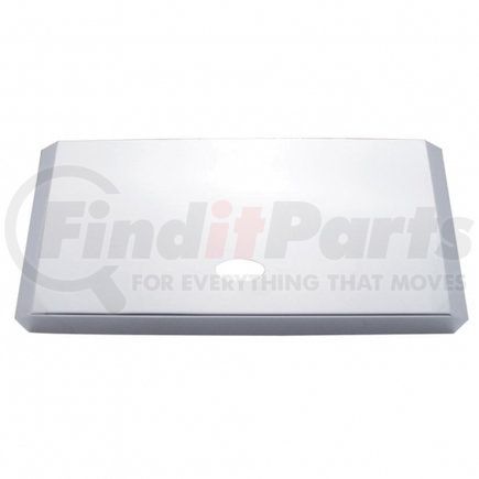 UNITED PACIFIC 21525 - door pocket cover - peterbilt stainless door pocket cover | peterbilt stainless door pocket cover