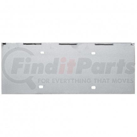 UNITED PACIFIC 21538 - license plate frame - stainless 1, 7.5" x 18.25" | stainless 1 license plate holder