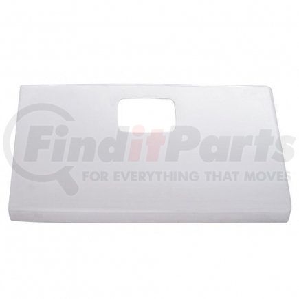 United Pacific 21725 Glove Box Cover - Stainless Steel, for International "I" Models.