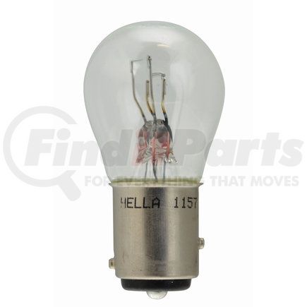 HELLA 1157TB HELLA 1157TB Standard Series Incandescent Miniature Light Bulb, Twin Pack