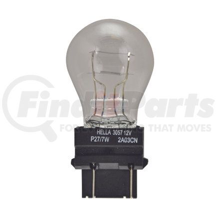 HELLA 3057 HELLA 3057 Standard Series Incandescent Miniature Light Bulb, 10 pcs