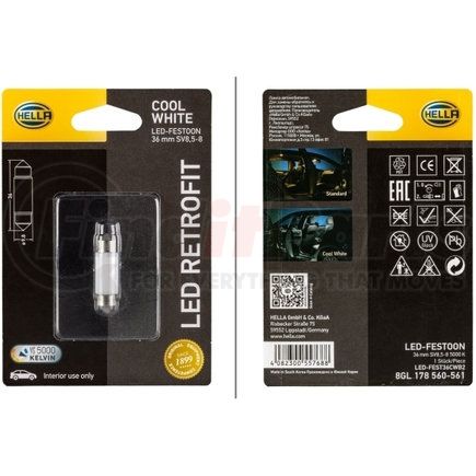 HELLA 178560561 Bulb, interior light