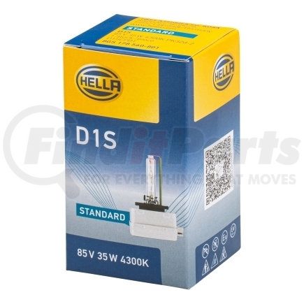 HELLA 178560801 D1S Bulb - 4300K, 35W, 85V, PK32d-2 Base