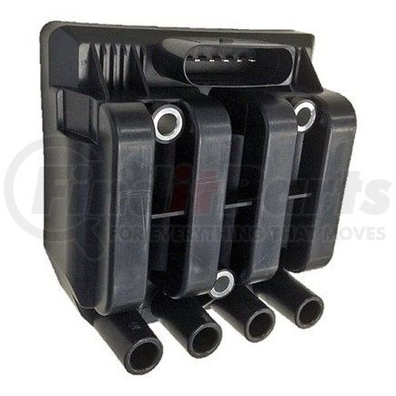 HELLA 358000181 Ignition Coil, 6 pin  for VW/SKODA