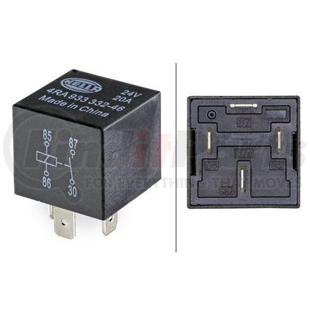 HELLA USA 933332461 - relay, main current | relay, main current | multi purpose relay