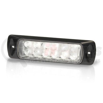 HELLA 980747101 LED Deck Lamp Black Recess Spread 2LT