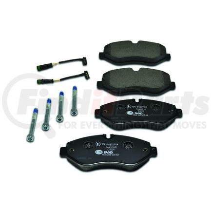 HELLA 355005521 Disc Brake Pad Set