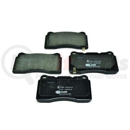 HELLA 355006601 Disc Brake Pad Set