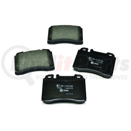 HELLA 355007471 Disc Brake Pad Set