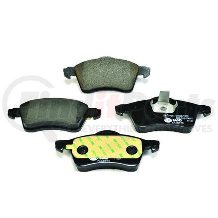 HELLA 355008011 Disc Brake Pad Set