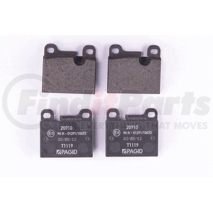 HELLA 355008111 Disc Brake Pad Set