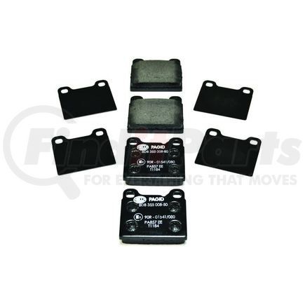 HELLA 355008801 Disc Brake Pad Set