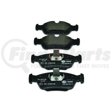 HELLA 355008741 Disc Brake Pad Set