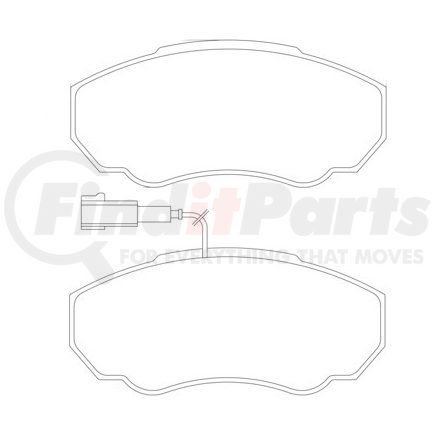 HELLA 355010391 Disc Brake Pad Set