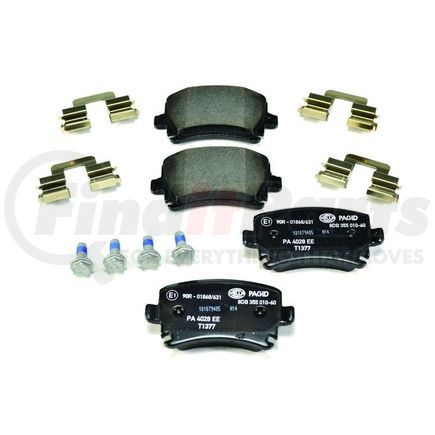 HELLA 355010601 Disc Brake Pad Set