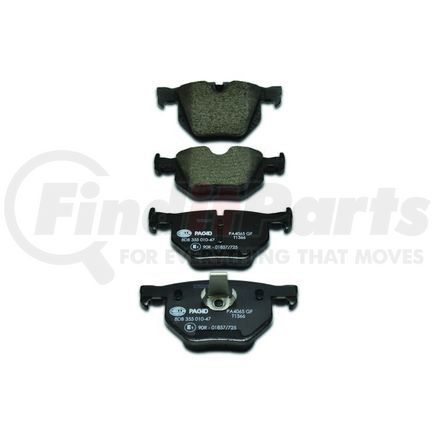 HELLA 355010471 Disc Brake Pad Set