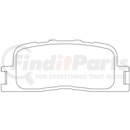 HELLA 355011001 Disc Brake Pad Set