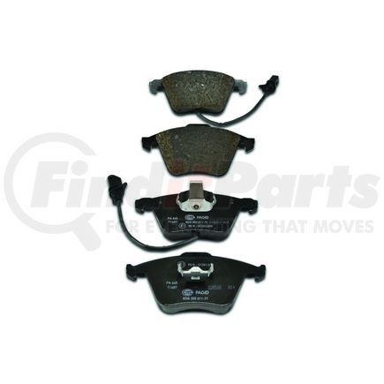 HELLA 355011711 Disc Brake Pad Set