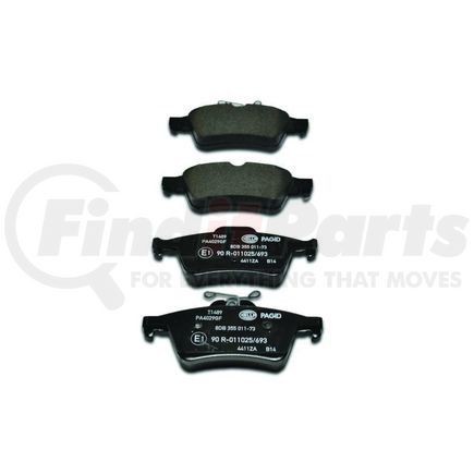 HELLA 355011731 Disc Brake Pad Set