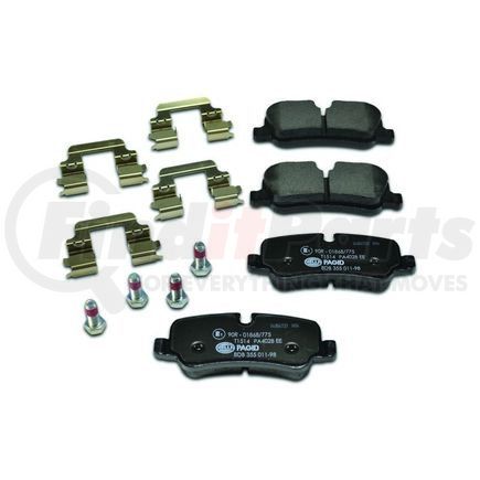 HELLA 355011981 Disc Brake Pad Set