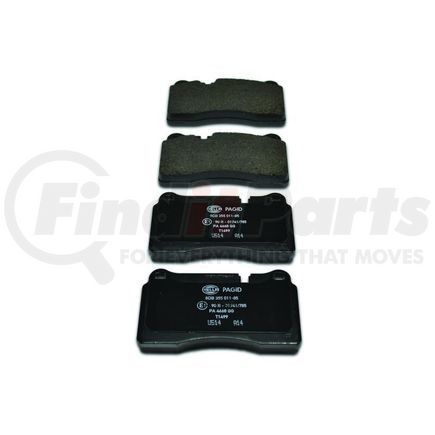 HELLA 355011851 Disc Brake Pad Set