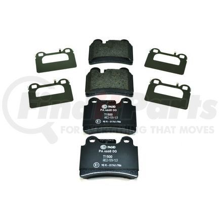 HELLA 355011861 Disc Brake Pad Set