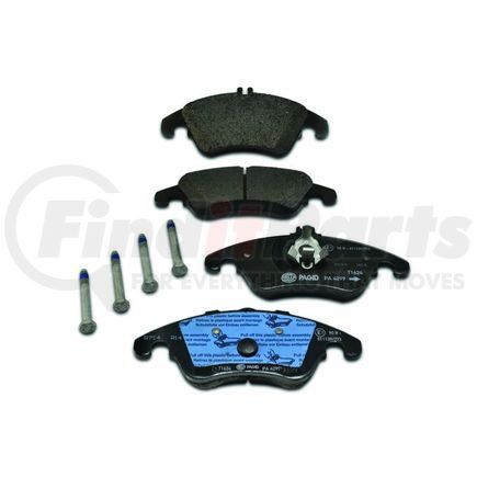 HELLA 355012621 Disc Brake Pad Set