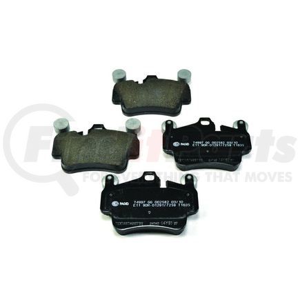 HELLA 355012721 Disc Brake Pad Set