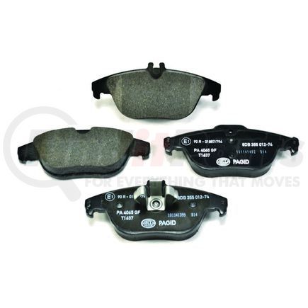 HELLA 355012741 Disc Brake Pad Set