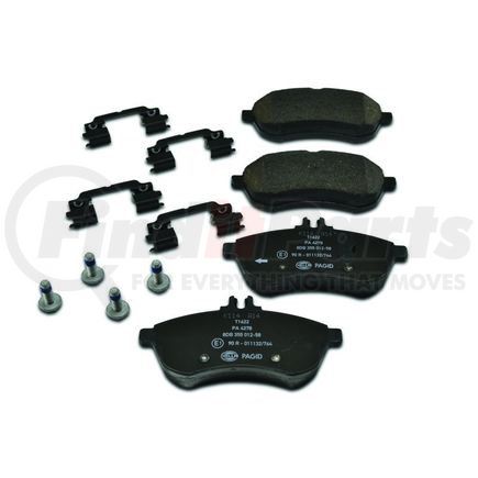 HELLA 355012581 Disc Brake Pad Set