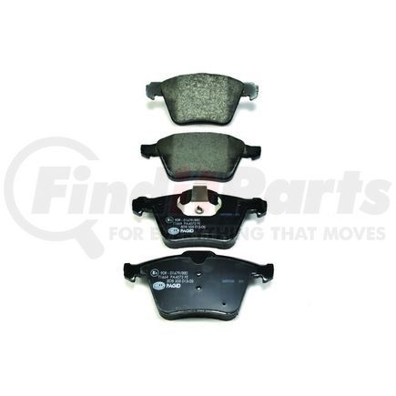 HELLA 355013001 Disc Brake Pad Set