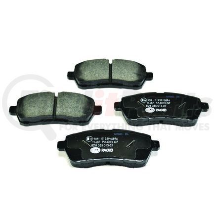 HELLA 355013211 Disc Brake Pad Set