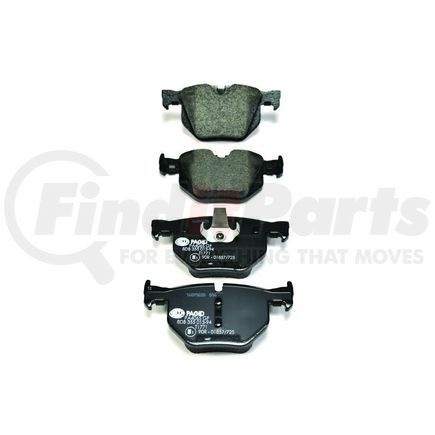 HELLA 355013941 Disc Brake Pad Set