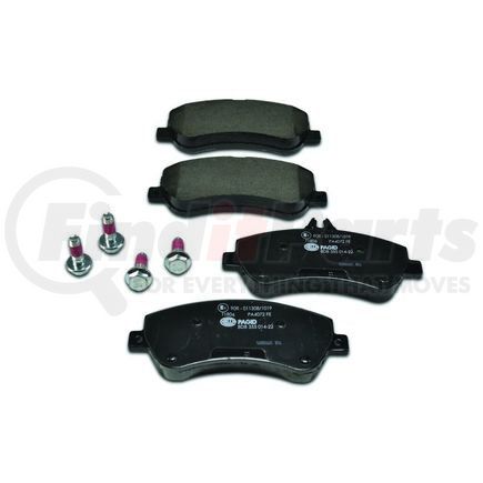 HELLA 355014221 Disc Brake Pad Set
