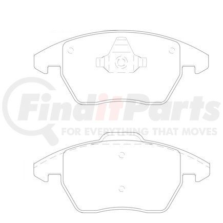 HELLA 355014511 Disc Brake Pad Set