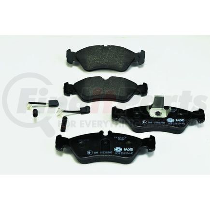 HELLA 355014401 Disc Brake Pad Set