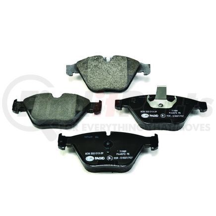 HELLA 355015391 Disc Brake Pad Set