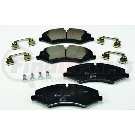 HELLA 355015081 Disc Brake Pad Set