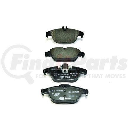 HELLA 355016281 Disc Brake Pad Set