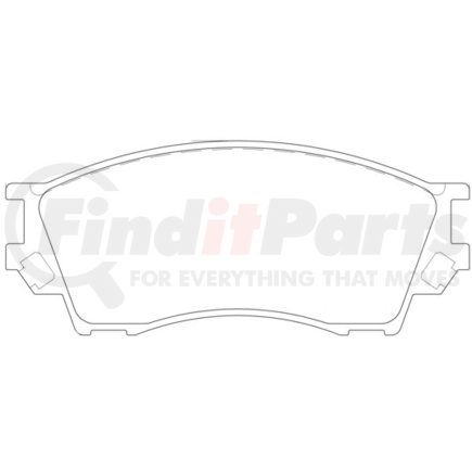HELLA 355017091 Disc Brake Pad Set
