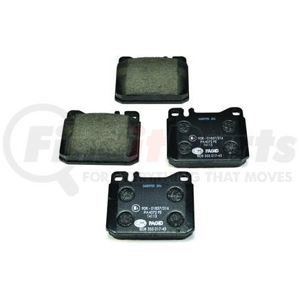 HELLA 355017431 Disc Brake Pad Set